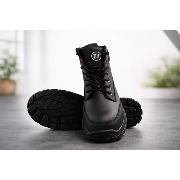 BSC Rugged Mid-Cut Safety Boots – Heavy Duty Industrial Work Boots