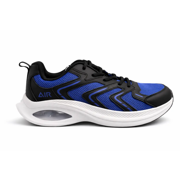AirFlex Running Sneakers – Breathable Cushion Sport Shoes (Blue/Black)