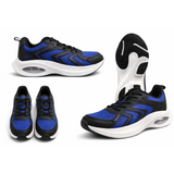 AirFlex Running Sneakers – Breathable Cushion Sport Shoes (Blue/Black)