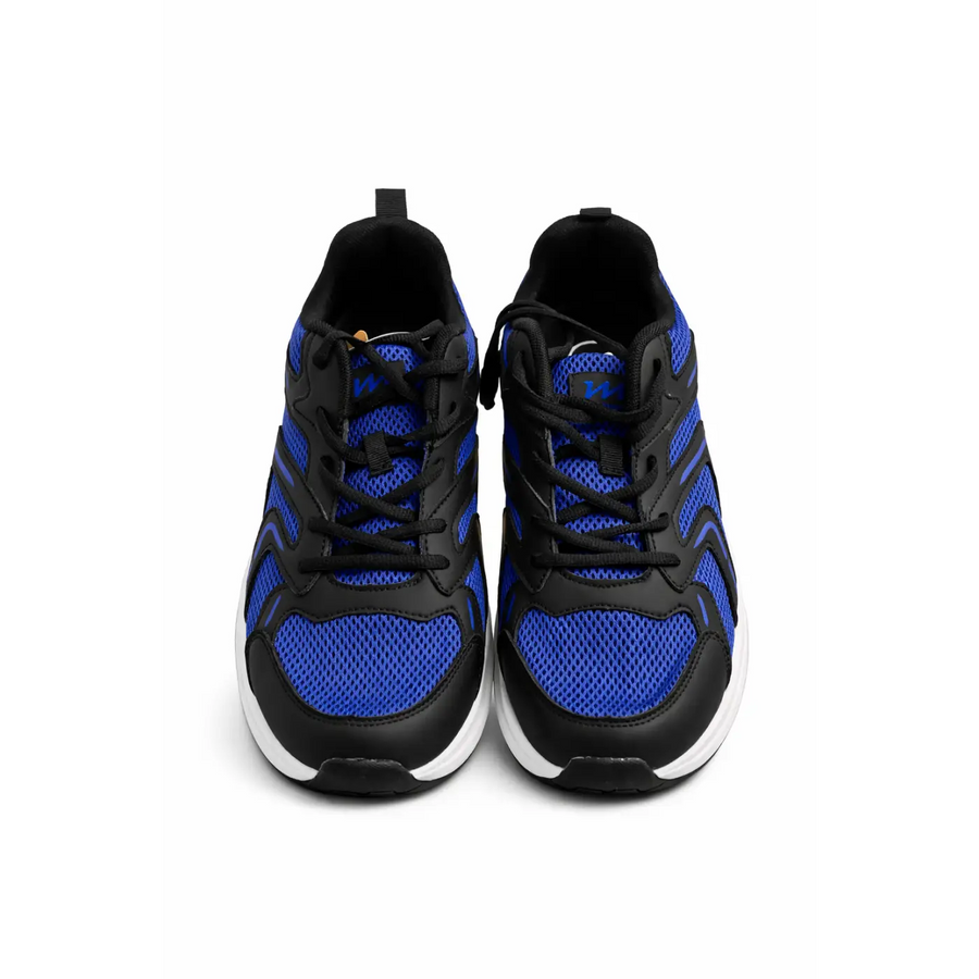 AirFlex Running Sneakers – Breathable Cushion Sport Shoes (Blue/Black)