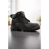 BSC Rugged Mid-Cut Safety Boots – Heavy Duty Industrial Work Boots