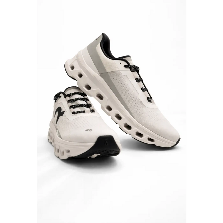CloudTec Running Sneakers – Ultra-Lightweight Breathable Cushion Shoes (White/Black)