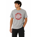 Dickies Men’s Fort Worth Logo Graphic T-Shirt – Grey - Men’s Graphic T-Shirt