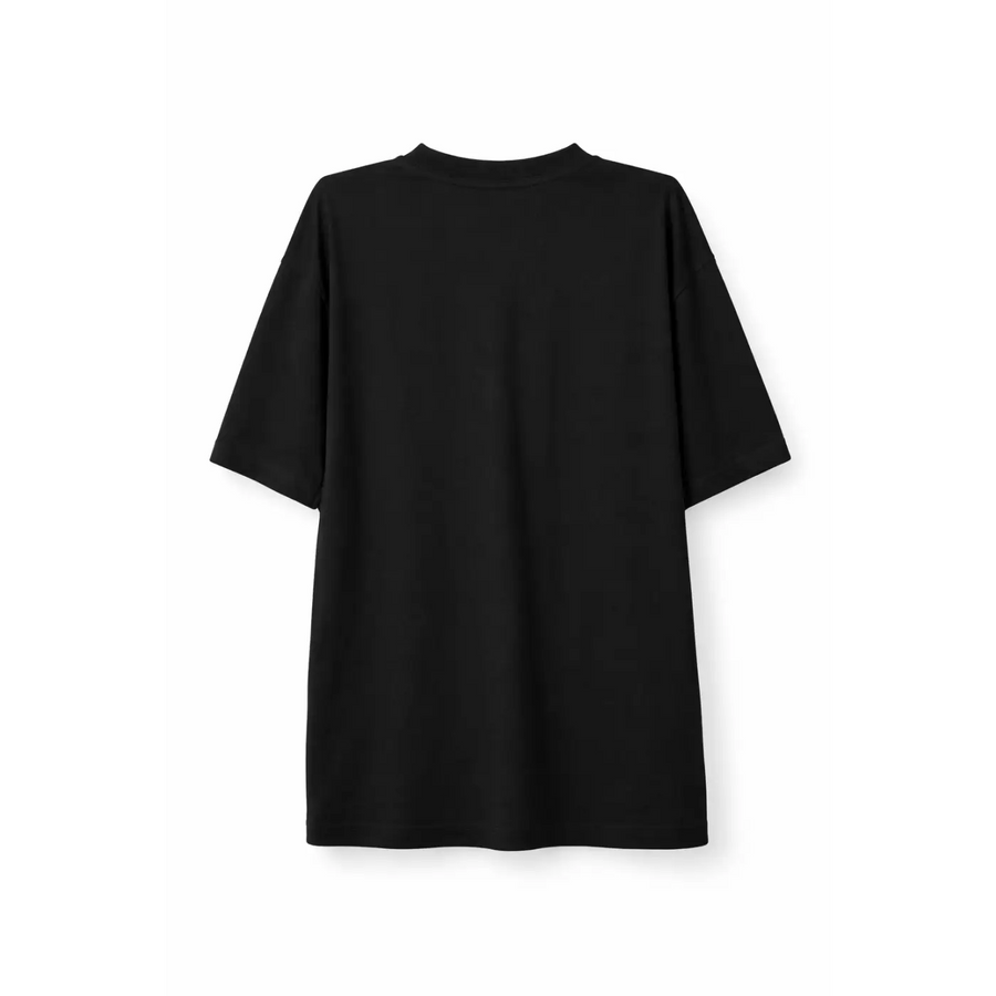Essential Black Oversized Crew Neck T-Shirt - Women’s T-Shirt