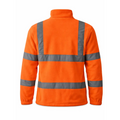 Hi Vis Orange Reflective Fleece Jacket | Safety Workwear