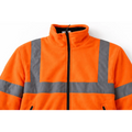 Hi Vis Orange Reflective Fleece Jacket | Safety Workwear