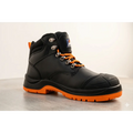 Himalayan Men’s Steel Toe Safety Work Boots – Black/Orange