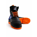 Himalayan Men’s Steel Toe Safety Work Boots – Black/Orange