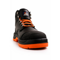 Himalayan Men’s Steel Toe Safety Work Boots – Black/Orange