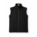 Men’s Black Performance Zip-Up Vest
