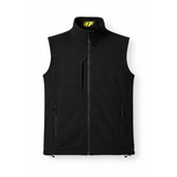 Men’s Black Performance Zip-Up Vest