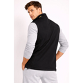Men’s Black Performance Zip-Up Vest
