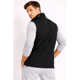 Men’s Black Performance Zip-Up Vest