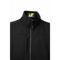 Men’s Black Performance Zip-Up Vest