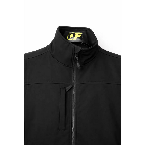 Men’s Black Performance Zip-Up Vest