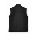 Men’s Black Performance Zip-Up Vest