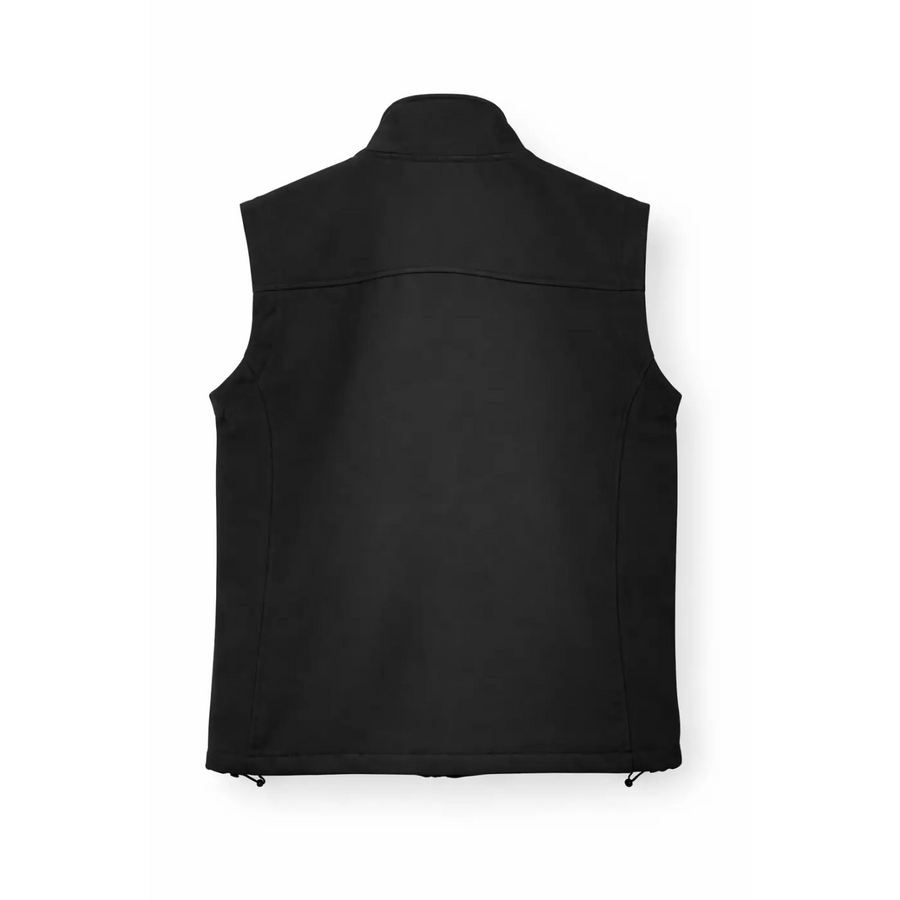 Men’s Black Performance Zip-Up Vest