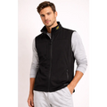 Men’s Black Performance Zip-Up Vest