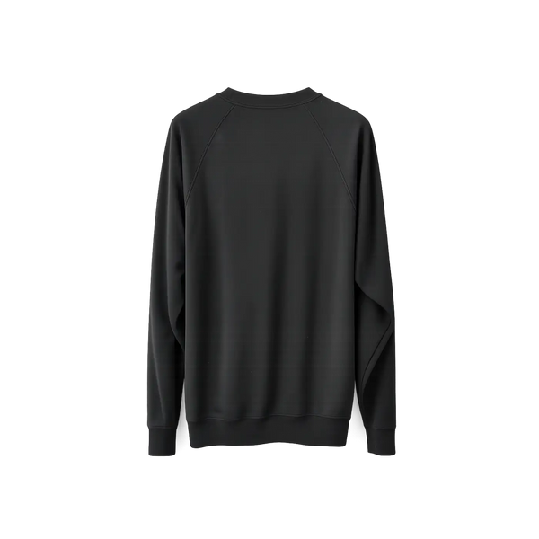 Men’s Black Premium Crewneck Sweatshirt - Men’s Crewneck Sweatshirt
