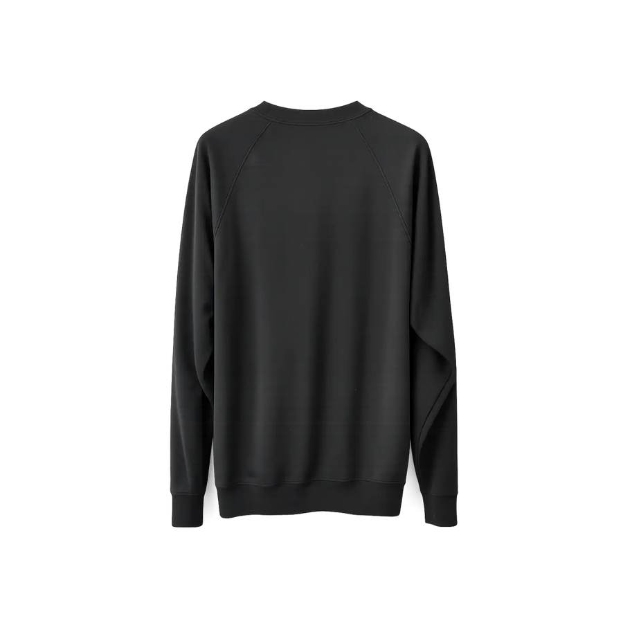 Men’s Black Premium Crewneck Sweatshirt - Men’s Crewneck Sweatshirt