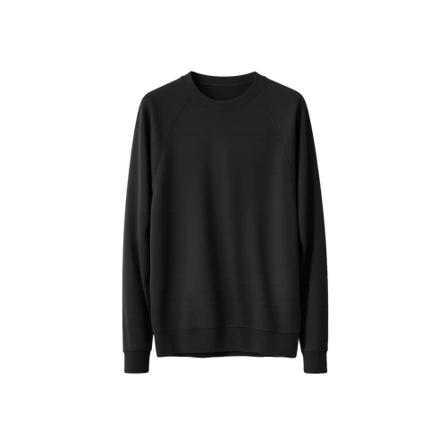 Men’s Black Premium Crewneck Sweatshirt - Men’s Crewneck Sweatshirt