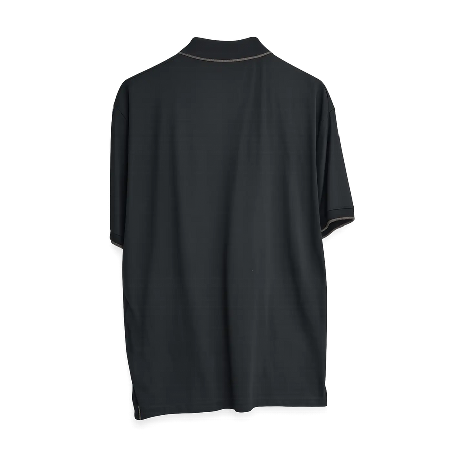 Men’s Black Utility Pocket Polo Shirt - Men’s Polo Shirt