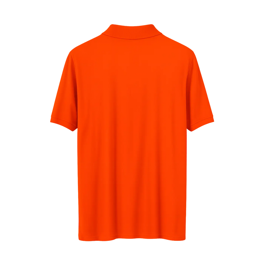 Men’s Bright Orange Polo Shirt - Men’s Polo Shirts