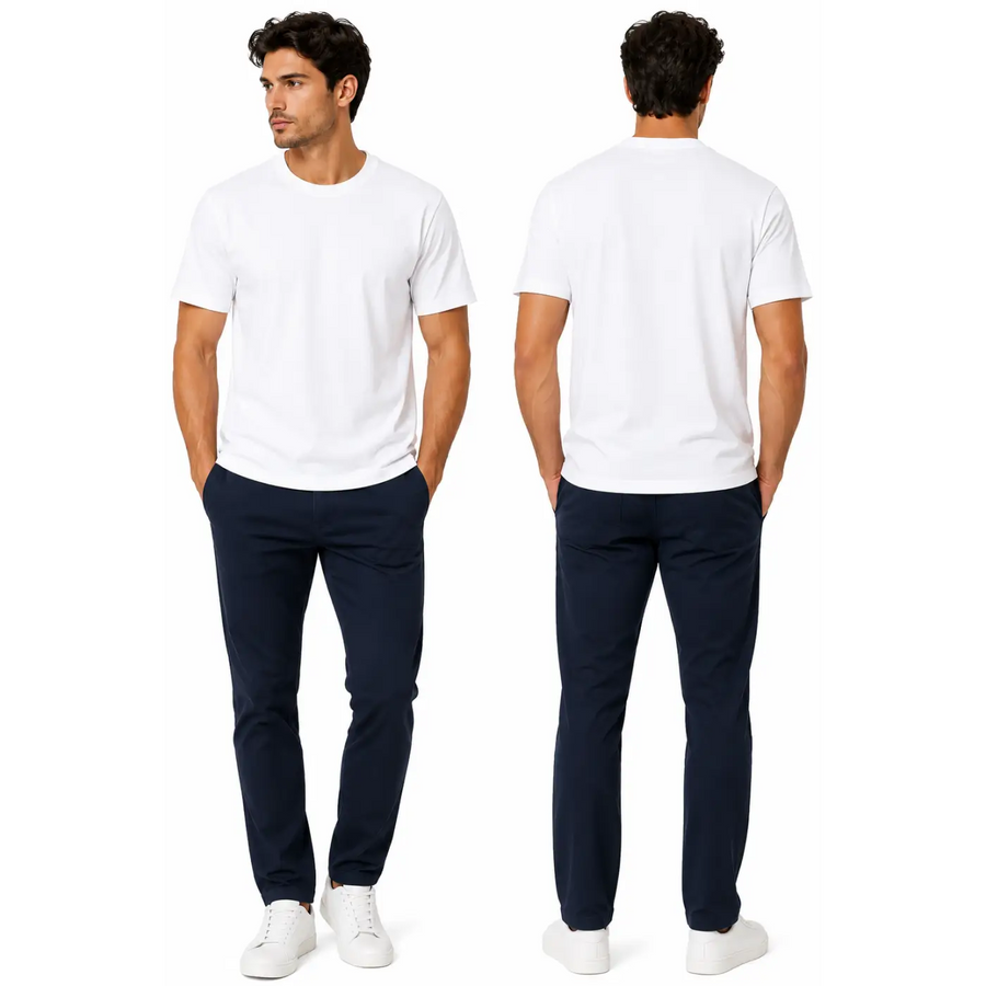 Men’s Classic Crew Neck T-Shirt – White