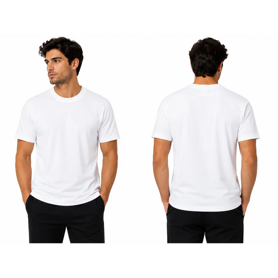 Men’s Classic Crew Neck T-Shirt – White
