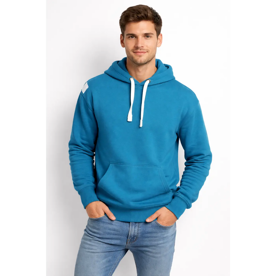 Men’s Classic Pullover Hoodie – Casual Fleece Sweatshirt with Kangaroo Pocket - Hoodies & Sweatshirts