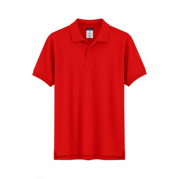 Men’s Classic Red Polo Shirt - Men’s Polo Shirts