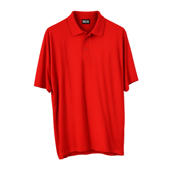Men’s Classic Red Short Sleeve Polo Shirt - Men’s Polo Shirts