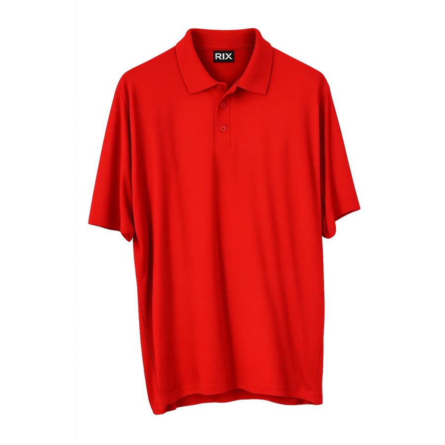 Men’s Classic Red Short Sleeve Polo Shirt - Men’s Polo Shirts