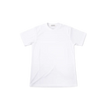 Men’s Classic White Crew Neck T-Shirt – Lightweight Everyday Essential