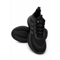 Men’s CloudFoam Comfort Running Sneakers – All-Day Lightweight Athletic Shoes (Black)