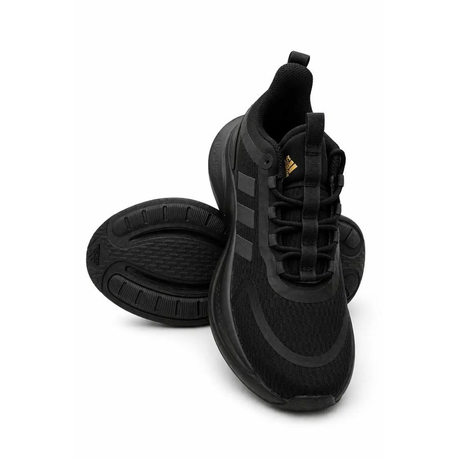 Men’s CloudFoam Comfort Running Sneakers – All-Day Lightweight Athletic Shoes (Black)