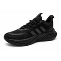 Men’s CloudFoam Comfort Running Sneakers – All-Day Lightweight Athletic Shoes (Black)