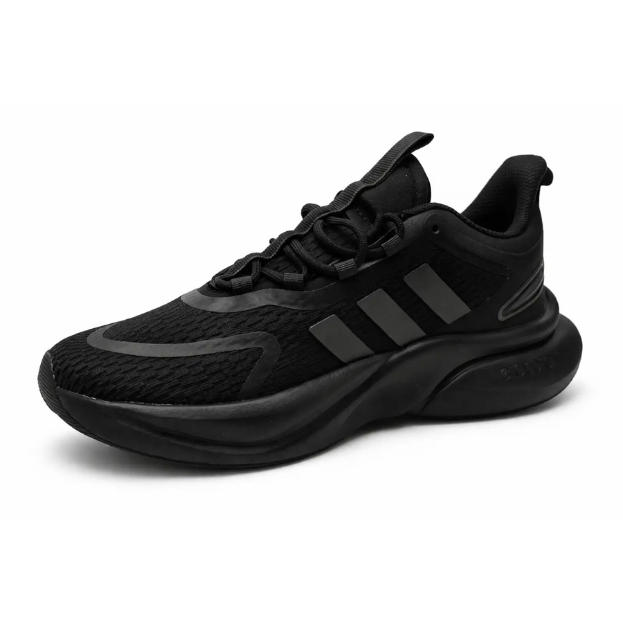 Men’s CloudFoam Comfort Running Sneakers – All-Day Lightweight Athletic Shoes (Black)