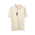 Men’s Essential Performance Polo Shirt – Cream - Men’s Polo Shirt