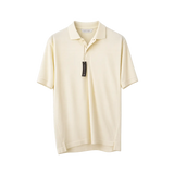 Men’s Essential Performance Polo Shirt – Cream - Men’s Polo Shirt