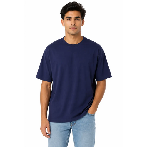 Men’s Essential Relaxed Fit T-Shirt – Navy Blue - Men’s T-Shirt