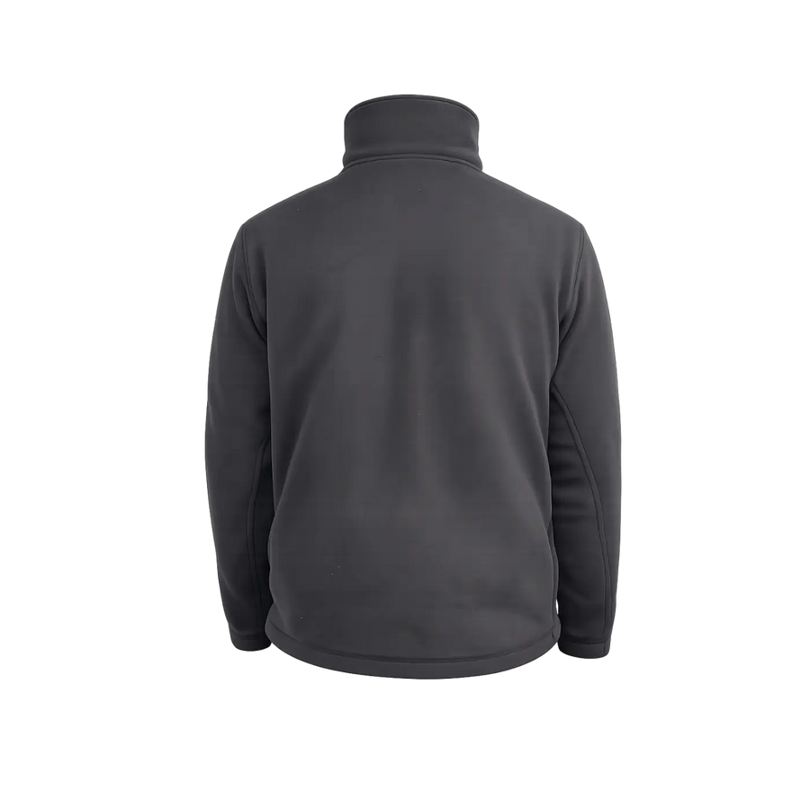 Men’s Full-Zip Fleece Jacket – Lightweight Warm Casual Layer