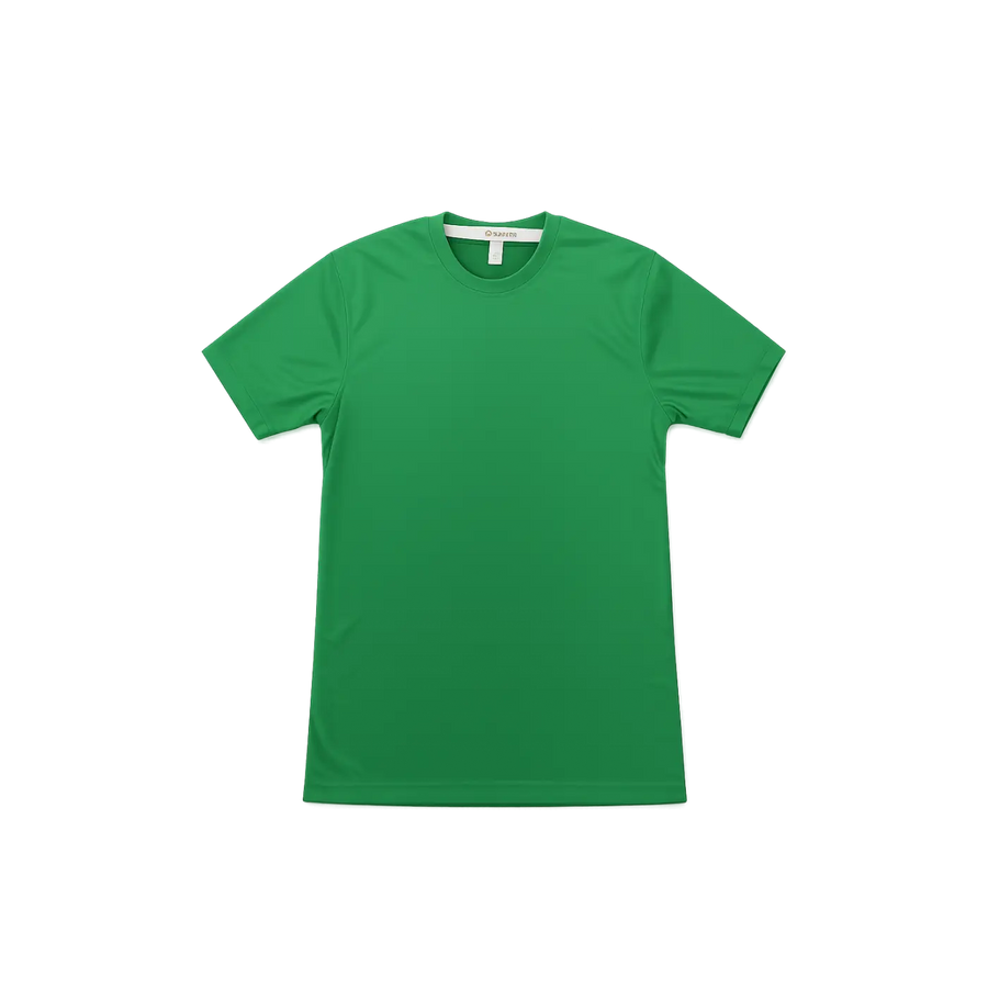 Men’s Green Performance Athletic T-Shirt – Moisture Wicking Activewear Tee
