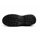 Men’s Heavy Duty Black Safety Work Boots – Steel Toe Industrial Lace-Up Boots