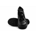 Men’s Heavy Duty Black Safety Work Boots – Steel Toe Industrial Lace-Up Boots
