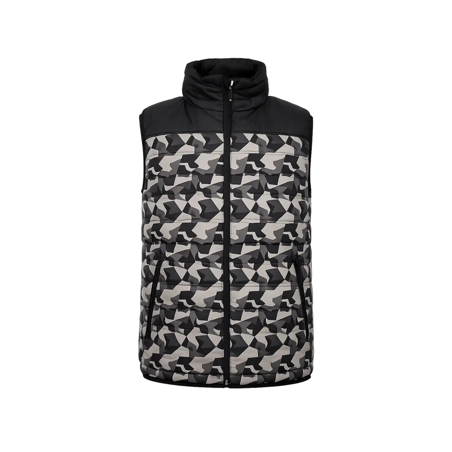 Men’s Lightweight Quilted Puffer Vest – Modern Insulated Zip-Up Gilet