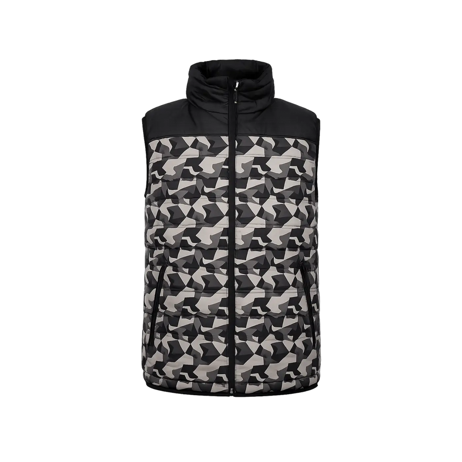 Men’s Lightweight Quilted Puffer Vest – Modern Insulated Zip-Up Gilet