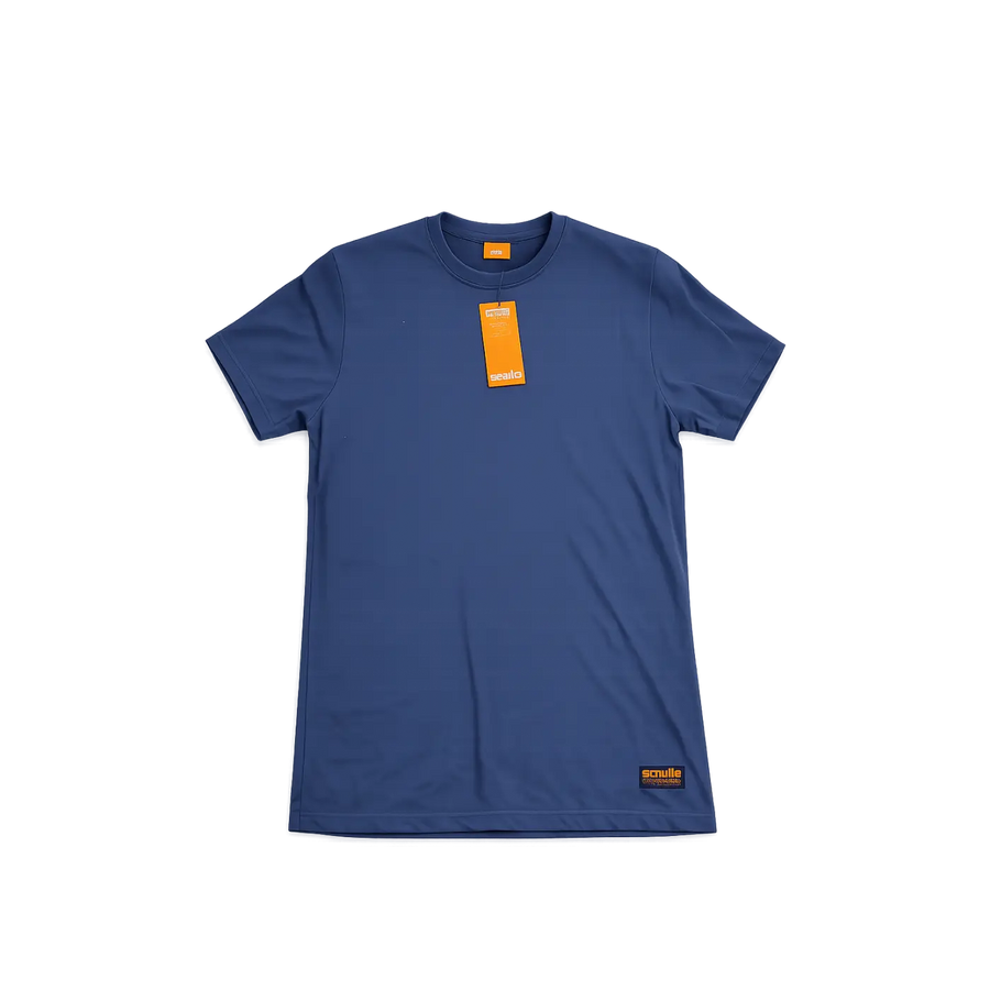 Men’s Navy Blue Performance Athletic T-Shirt – Moisture Wicking Gym & Training Tee
