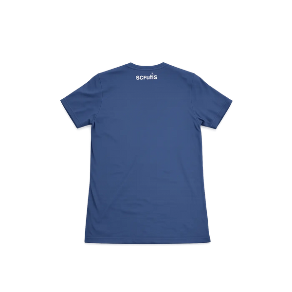 Men’s Navy Blue Performance Athletic T-Shirt – Moisture Wicking Gym & Training Tee