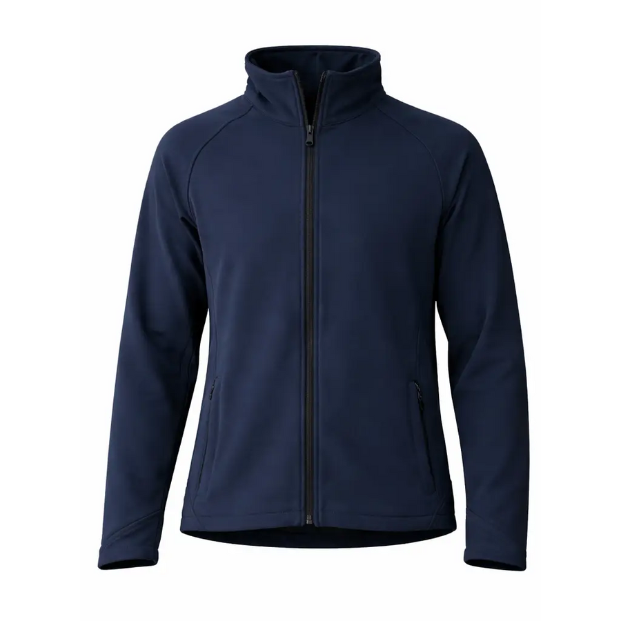 Men’s Navy Softshell Work Jacket – Lightweight Zip-Up Performance Jacket